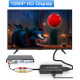 Конвертер Faersi  RCA в HDMI с кабелем HDMI, адаптер AV-HDMI 1080P для N64/PS2/Xbox/SNES/VHS/VCR/DVD, поддерживает адаптер PAL/NTSC RCA-HDMI (my-1086)