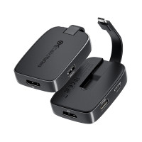 Складной кабель концентратор Cable Matters 201376-BLK USB C DisplayPort 1.4 (my-4221)