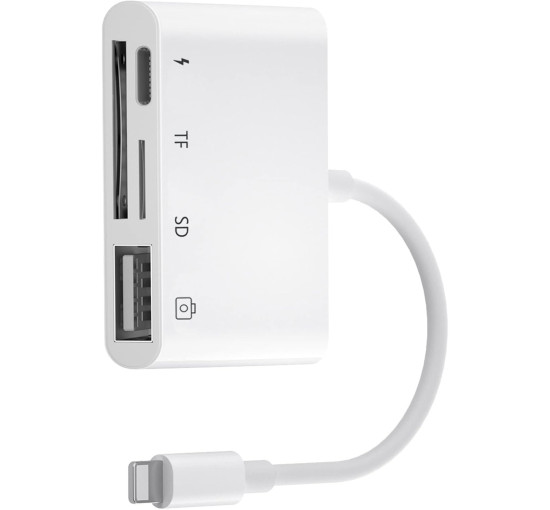 USB-адаптер Lightning для читання карт SD для iPhone (my-4110)