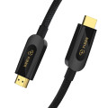 Сертифікований кабель FIBBR 8K HDMI 2.1, 8K@60 Гц 4K@120 Гц 48 Гбіт/с, надшвидкісний кабель HDMI, UHD eARC Dolby Vision HDR10+ HDCP, 2м (my-12032)