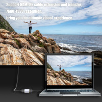 Соединитель адаптер VCELINK AD006 8K HDMI (мама-мама) для ноутбука, ПК, монитора, телевизора (my-15045)