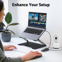 USB-хаб Acer ODK350 на 4 порти, багатопортовий концентратор USB 3.0, розгалужувач USBA для ноутбука, ПК з портом живлення Type C (my-15103)