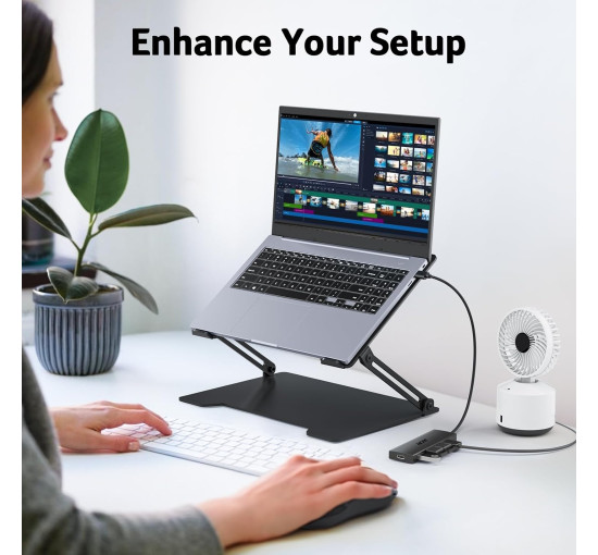 USB-хаб Acer ODK350 на 4 порта, многопортовый концентратор USB 3.0, разветвитель USBA для ноутбука, ПК с портом питания Type C (my-15103)