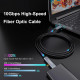 Оптоволоконний кабель GeoHN.G USB C - USB C, 10 м, 10 Гбіт/с, USB 3.2, високошвидкісна передача даних на великі відстані (my-17233)