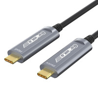 Оптоволоконный кабель GeoHN.G USB C - USB C 10 м 10 Гбит/с USB 3.2 высокоскоростная передача данных на большие расстояния (my-17233)