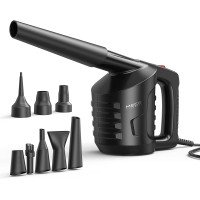 Аккумуляторный ручной компрессор MECO ELEVERDE H-136 550 Вт черный (my-4013)