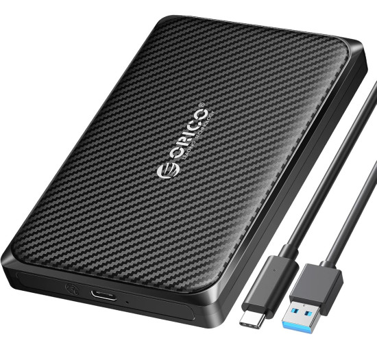Високошвидкісний корпус для жорсткого диска ORICO USB C - SATA III, 2,5 дюйми, 6 Гбіт/с (my-4118)