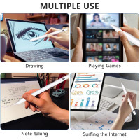 Универсальный стилус Pencil COO 501_1_w 3-го поколения Active Touch для Android iOS Windows, (my-4201)