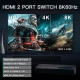 HDMI коммутатор 8K AVIDGRAM 2 в 1 выход, 2 порта 4K 120 Гц с автоматическим селектором HDMI, поддержка 8K при 60 Гц 48 Гбит/с (my-17007)