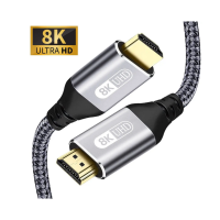 Кабель HDMI 8K 60Hz 4K 120Hz 48 Гбіт/с 2m (my-7103)