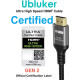 Кабель Ubluker 10K 8K 4K HDMI 2.1, 1 м, сверхскоростной HDMI-кабель, 4K при 120 Гц/144 Гц, 8K при 60 Гц, 48 Гбит/с, eARC HDR10+ HDCP 2.3 (my-17009)