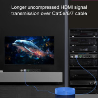 Подовжувач HDMI ROFAVEZCO E-70H2A через Ethernet 4k 60 Гц без стиснення (my-18072) Подовжувач HDMI ROFAVEZCO E-70H2A через Ethernet 4k 60 Гц без стиснення (my-18072)