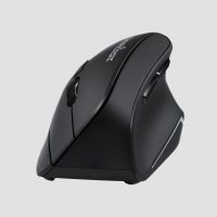 Эргономичная вертикальная Bluetooth мышь PERIMICE-804 черный (my-15230)