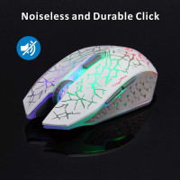 Бездротова миша Uiosmuph K6 з USB-приймачем (my-3065)