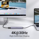 Многопортовый адаптер 5в1 UGREEN Revodok 4K HDMI для MacBook Pro/Air, iPad Pro, iMac, iPhone 15 Pro/Pro Max, XPS, Thinkpad (my-085)