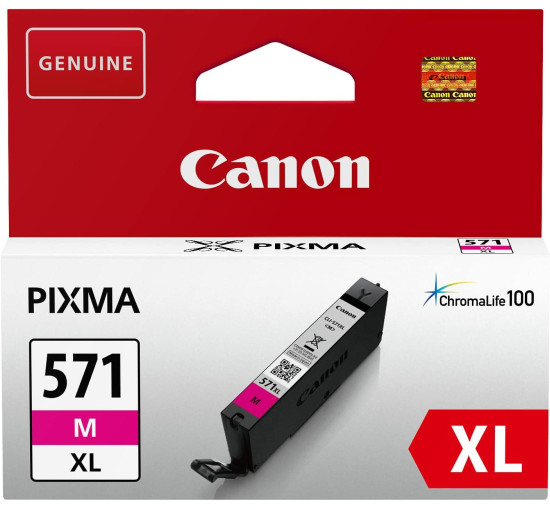 Чорнильний картридж Canon CLI-571XL M - пурпурний (my-4125)