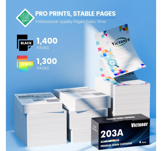 Тонер-картриджі 203A 203X MFP M281fdw: для HP 203A 203X Color Laserjet Pro MFP M281fdw M281fdn M254dw M281cdw M280nw M254nw M254dn M281 M25 CF543A (my-17028)