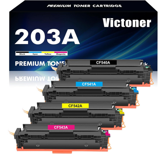 Тонер-картриджі 203A 203X MFP M281fdw: для HP 203A 203X Color Laserjet Pro MFP M281fdw M281fdn M254dw M281cdw M280nw M254nw M254dn M281 M25 CF543A (my-17028)