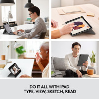 Чехол для клавиатуры Logitech Combo Touch iPad Air (my-0141)