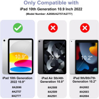 Чехол Zinibri совместимый с iPad 10-го поколения /iPad 10 Cover 10,9 дюйма (my-4310)