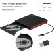 Внешний CD-привод Rioddas BT669 USB 3.0 пишущий для ноутбуков (my-17145)