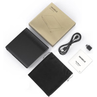 Внешний портативный CD/DVD-привод для ноутбука, ПК ORIGBELIE BT524-Black, USB 3.0 (my-12091)
