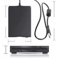 Внешний портативный флоппи-дисковод FDD 3.5" 1.44 МБ, USB (my-15191)