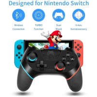 Бездротовий геймпад RegeMoudal Wireless Switch Pro Controller для Nintendo Switch (my-0125)