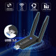 WLAN-адаптер AC1300M USB 3.0 с высоким коэффициентом усиления Wodgreat FR-1300M (my-17163)