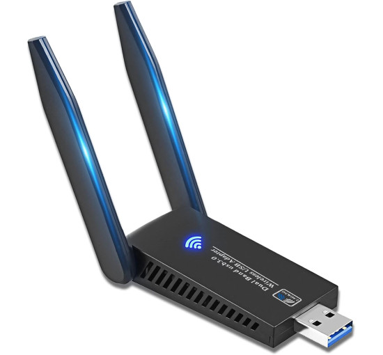 WLAN-адаптер AC1300M USB 3.0 с высоким коэффициентом усиления Wodgreat FR-1300M (my-17163)