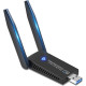 WLAN-адаптер AC1300M USB 3.0 с высоким коэффициентом усиления Wodgreat FR-1300M (my-17163)