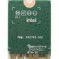Адаптер WiFi 6E для Intel AX210 Трёхдиапазонный: 2,4/5/6 ГГц До 2,4 Гбит/с Разъём M.2 Совместимость с Bluetooth 5.3 Работает с Intel, AMD, Модель AX210NGW без vPro (my-17209)