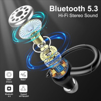 Бездротові навушники Csasan V90 Bluetooth 5.3 (my-4209)
