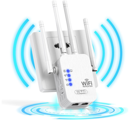 Підсилювач сигналу WiFi TGDLLF для будинку площею до 9000 кв. футів 5G/2.4G, бездротовий ретранслятор із портом Ethernet (my-17230)