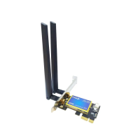 Wi-Fi PCI-E Адаптер WTXUP TX-1200, 2.4/5 ГГц, 1200 Мбіт/сек, Bluetooth 4.0, 2 Зовнішні Антени, Мережева Карта для ПК (my-15248)