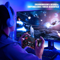 Беспроводной игровой контроллер геймпад AceGamer SW11 для PS-4 с двойной вибрацией (my-4088)