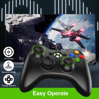 Дротовий контролер Diswoe ET18020 для Xbox 360, Slim, ПК, джойстик, геймпад з USB-кабелем (15227)