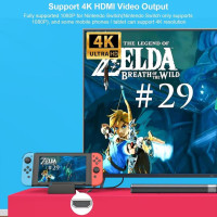 Док-станция Ukor TV для Switch – портативная зарядная подставка и адаптер HDMI с дополнительным портом USB 3.0 (my-17132)