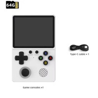 Портативная игровая консоль GB350 с 3,5-дюймовым дисплеем, 64 ГБ, для карманных игровых плееров PS1/MAME/GameBoy, HD-выход (my-17114)