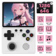 Портативная игровая консоль GB350 с 3,5-дюймовым дисплеем, 64 ГБ, для карманных игровых плееров PS1/MAME/GameBoy, HD-выход (my-17114)