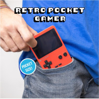 Портативная игровая консоль Silvergear с 240 классическими играми желтый (my-4100)