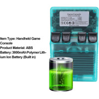 Портативна ігрова консоль у стилі ретро Sxhlseller R40S Pro 30 000 ігор 45 емуляторів екран 3,5 дюйми (my-18070) Портативна ігрова консоль у стилі ретро Sxhlseller R40S Pro 30 000 ігор 45 емуляторів екран 3,5 дюйми (my-18070)