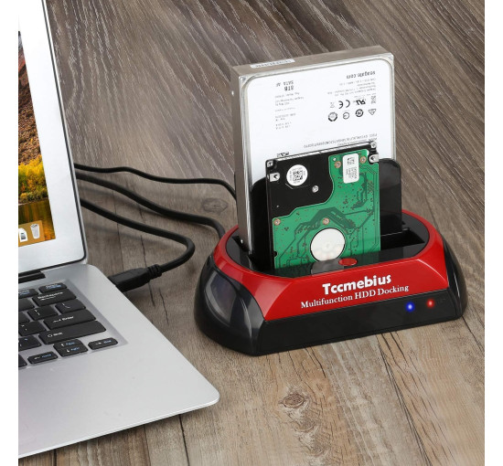 Док-станция для жесткого диска USB 2.0, TCC-S867-US, внешний корпус для 2,5-дюймовых и 3,5-дюймовых жестких дисков IDE SATA I/II/III, твердотельных накопителей (my-17015)