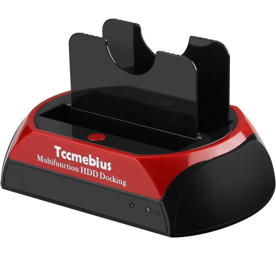 Док-станция для жесткого диска USB 2.0, TCC-S867-US, внешний корпус для 2,5-дюймовых и 3,5-дюймовых жестких дисков IDE SATA I/II/III, твердотельных накопителей (my-17015)