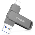 Флеш USB-накопичувач для комп'ютера та телефону Android BLANBOK + BLA-001 256 ГБ (my-4020)