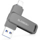 Флэш USB-накопитель для компьютера и телефона Android BLANBOK + BLA-001 256 ГБ (my-4020)