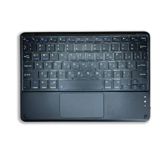 Бездротова клавіатура Primo KB01 Bluetooth з тачпадом - Black Primo PR-KB01-B чорний (my-4318)
