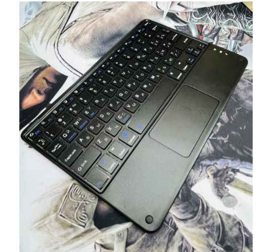Бездротова клавіатура Primo KB01 Bluetooth з тачпадом - Black Primo PR-KB01-B чорний (my-4318)
