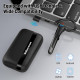 Bluetooth-гарнітура Atheewon U8 з функцією вимкнення звуку з USB-адаптером для підключення до комп'ютера чорний (my-17125)