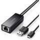 Адаптер UGREEN Micro USB Ethernet Micro USB к сетевому адаптеру локальной сети RJ45 (my-4230)